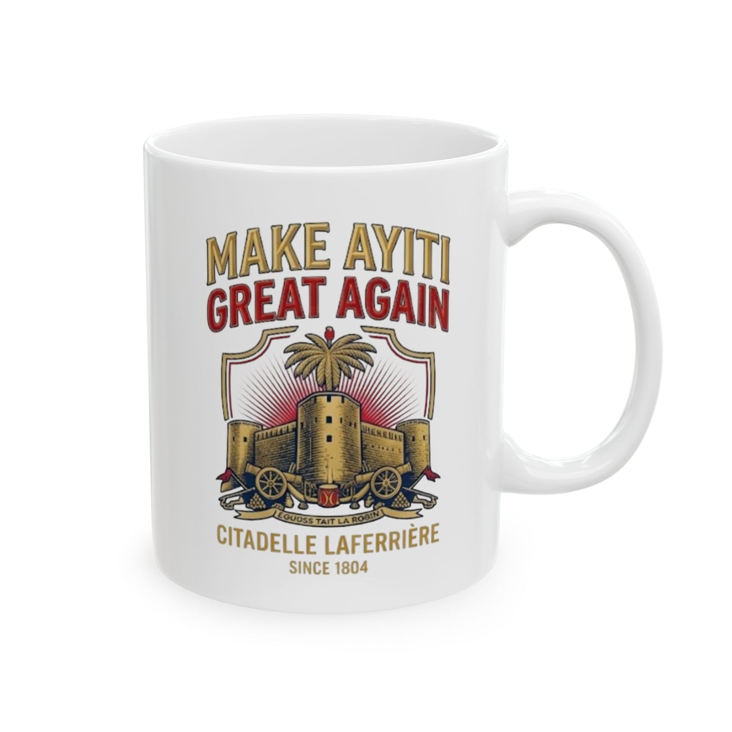 Mammoth Grizzlin' Vintage Illustration Mug | Coffee Tea Cup