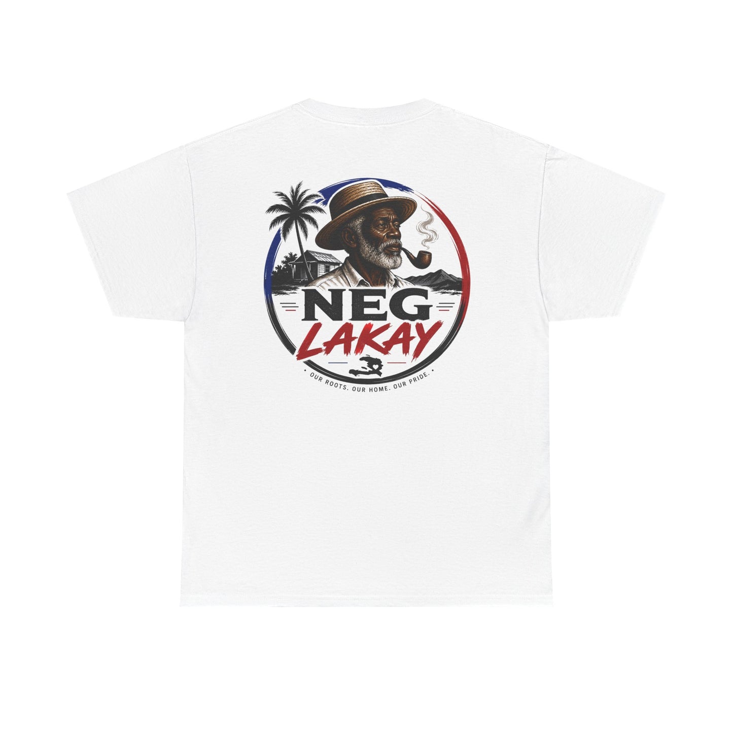 1804 Haitian Coat of Arms Tee | Neg Lakay Portrait Tee, Haitian Heritage Shirt