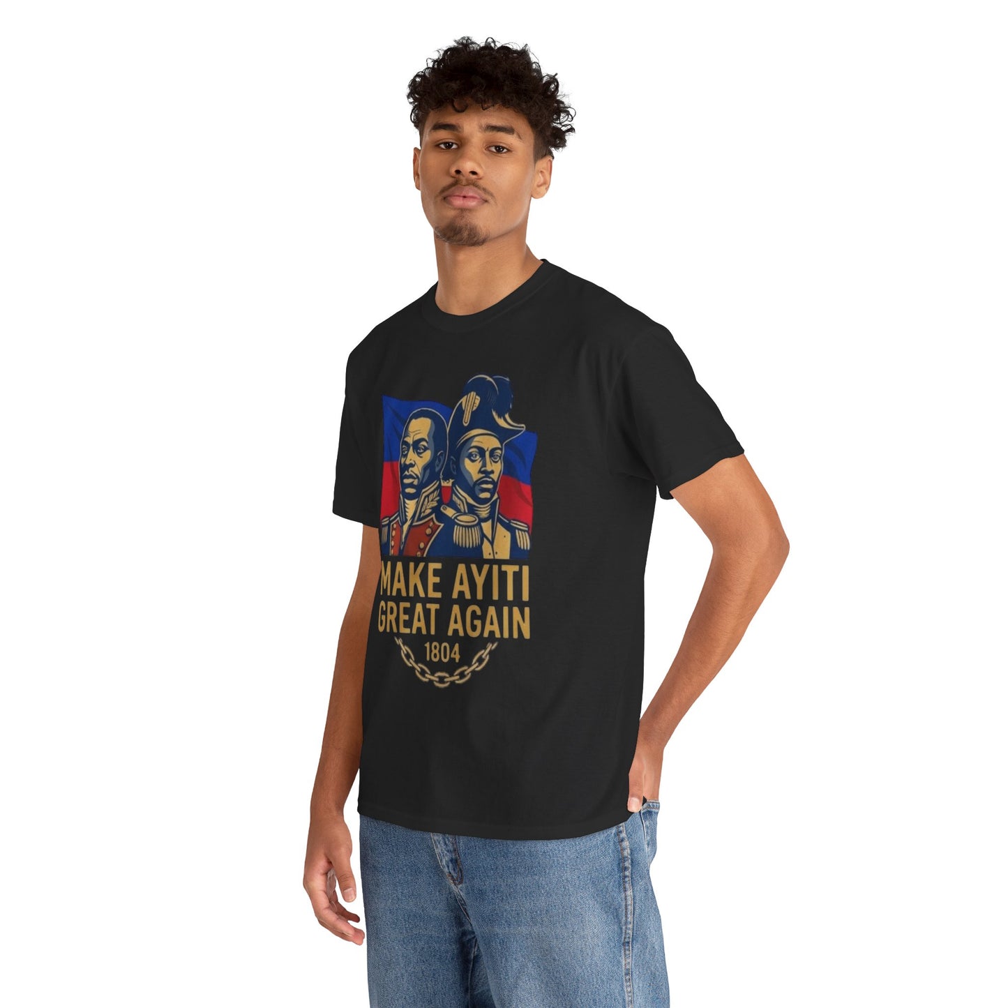 Make Ayiti Great Again T-Shirt | Haitian Revolution 1804 Flag Tee