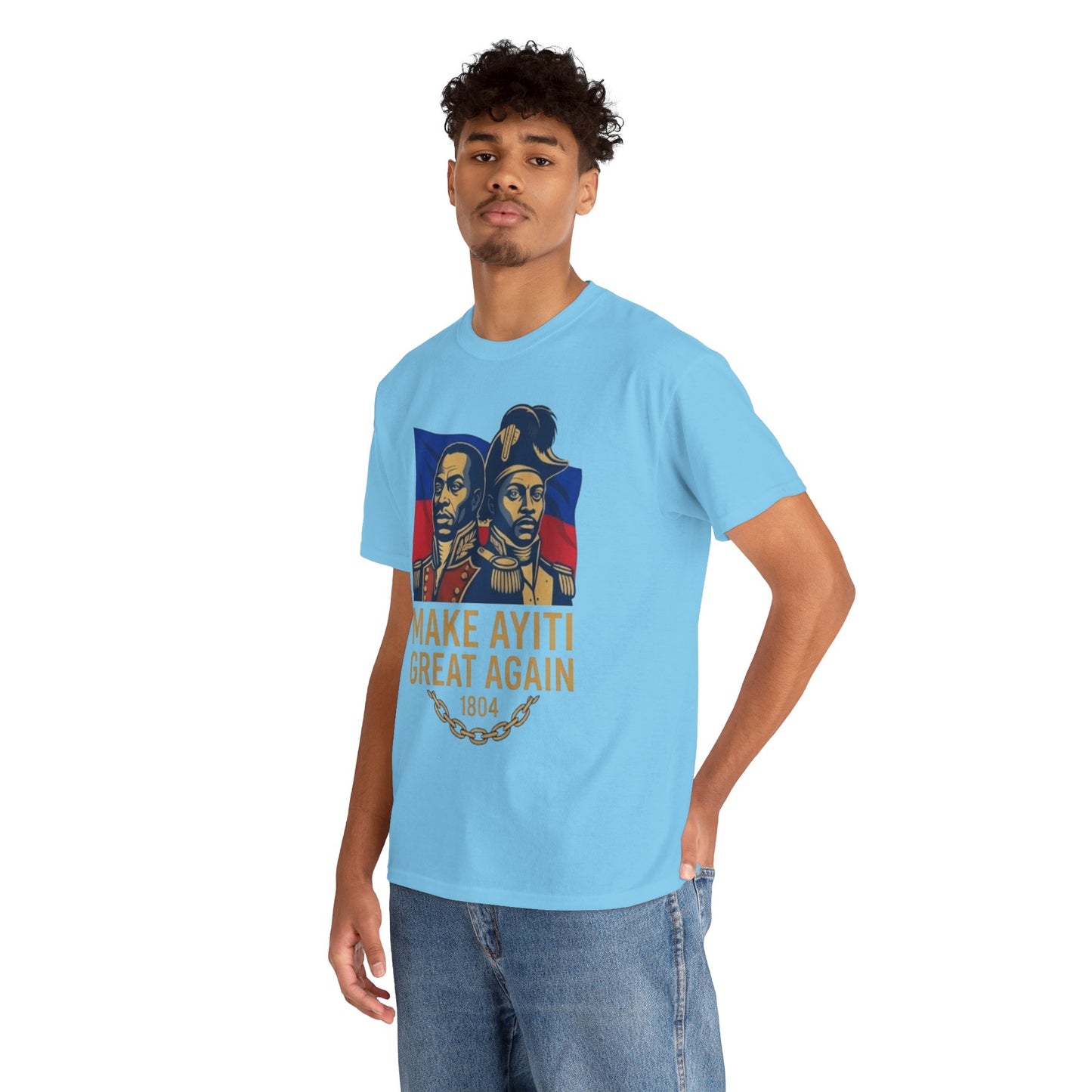 Make Ayiti Great Again T-Shirt | Haitian Revolution 1804 Flag Tee
