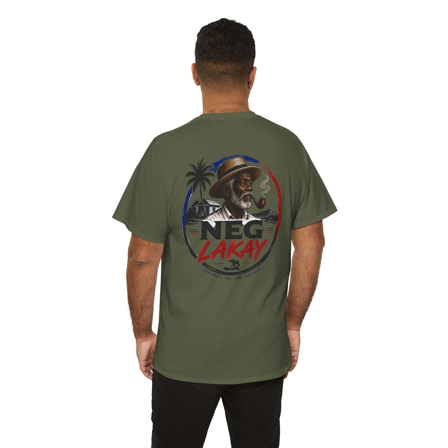 Make Ayiti Great Again T-Shirt | Haiti Flag Map Tee