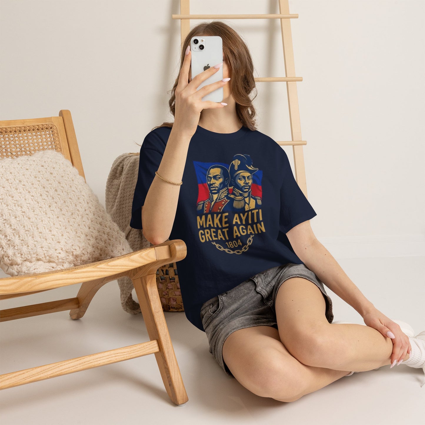 Make Ayiti Great Again T-Shirt | Haitian Revolution 1804 Flag Tee
