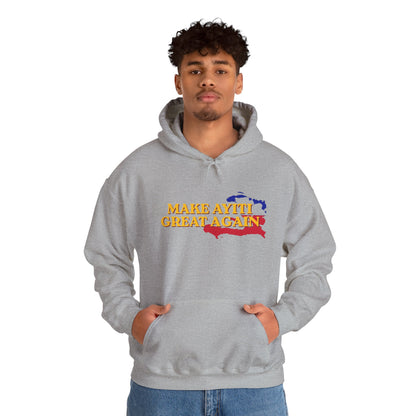 Hoodie - Make Ayiti Great Again / Neg Lakay Haitian Pride Pullover