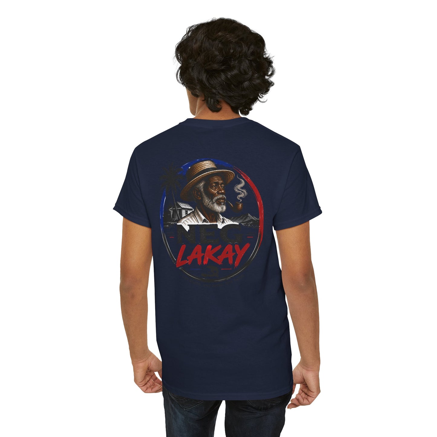 1804 Haitian Coat of Arms Tee | Neg Lakay Portrait Tee, Haitian Heritage Shirt