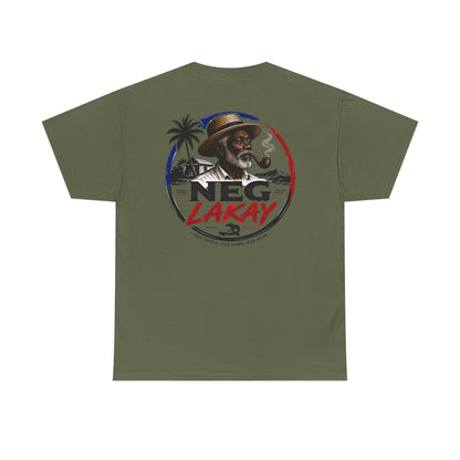 1804 Haitian Coat of Arms Tee | Neg Lakay Portrait Tee, Haitian Heritage Shirt