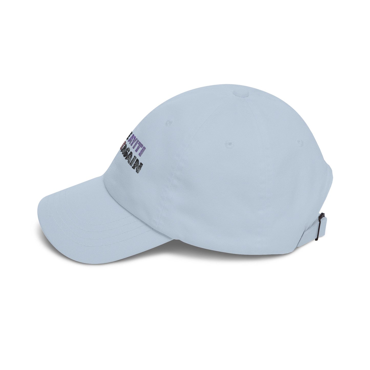 Make Ayiti Great Again Dad Cap | Haitian Flag Text Embroidered Hat