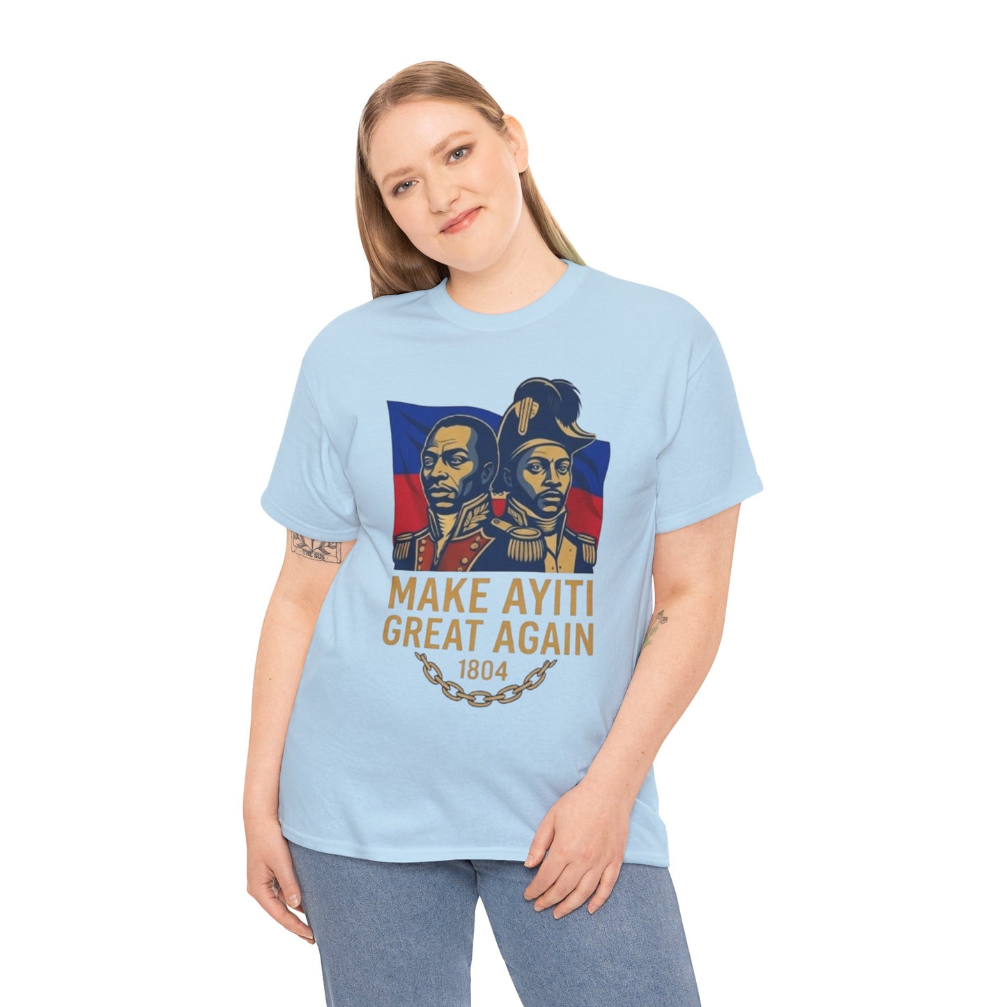 Make Ayiti Great Again T-Shirt | Haitian Revolution 1804 Flag Tee