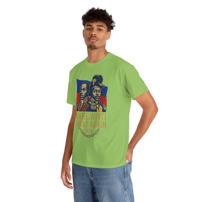 Make Ayiti Great Again T-Shirt | Haitian Revolution 1804 Flag Tee