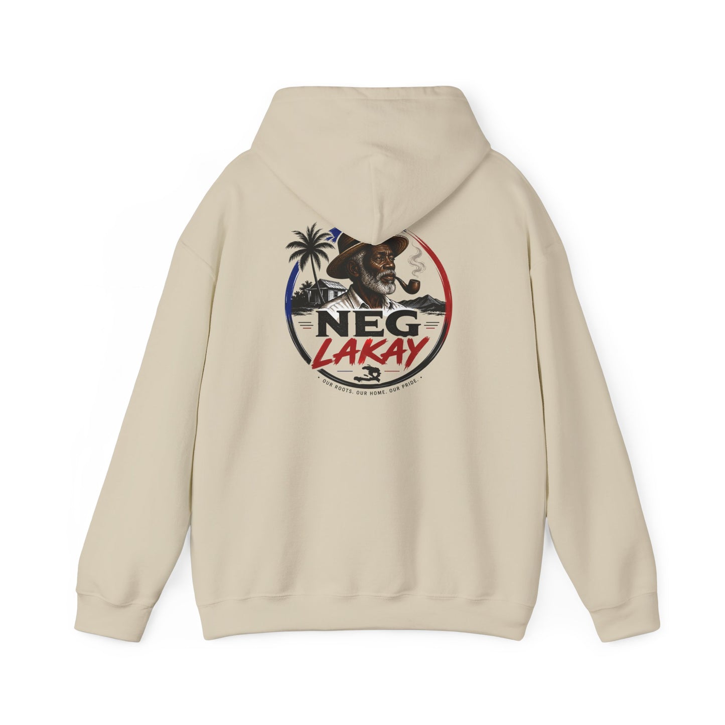 Hoodie - Make Ayiti Great Again / Neg Lakay Haitian Pride Pullover