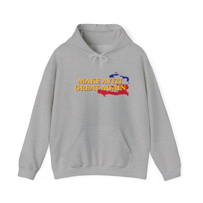 Hoodie - Make Ayiti Great Again / Neg Lakay Haitian Pride Pullover