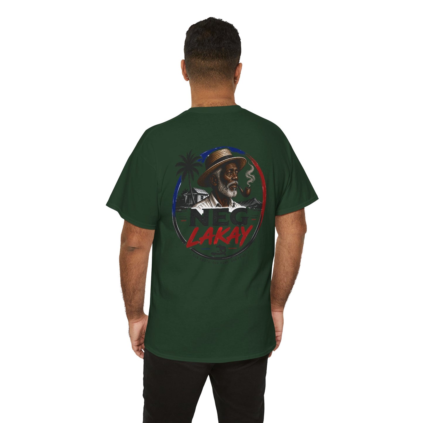 Make Ayiti Great Again T-Shirt | Haiti Flag Map Tee