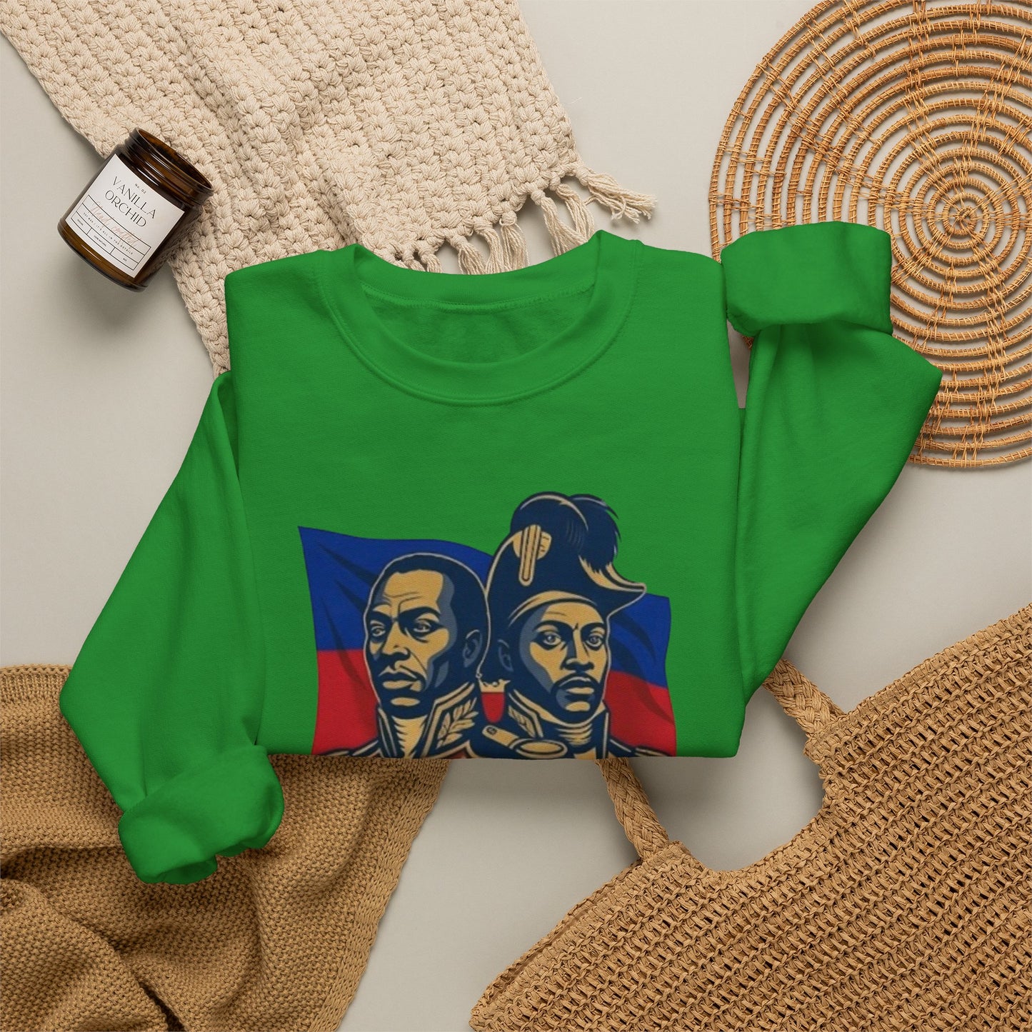 Make Ayiti Great Again sweatshirt | Haitian flag, 1804 independence design