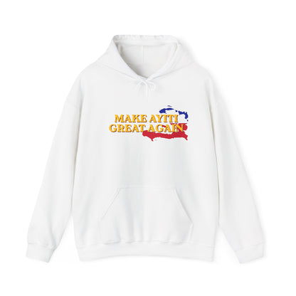 Hoodie - Make Ayiti Great Again / Neg Lakay Haitian Pride Pullover