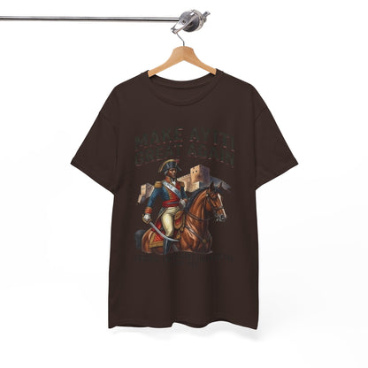 Make Ayiti Great Again T-Shirt | Toussaint Louverture Horse Illustration