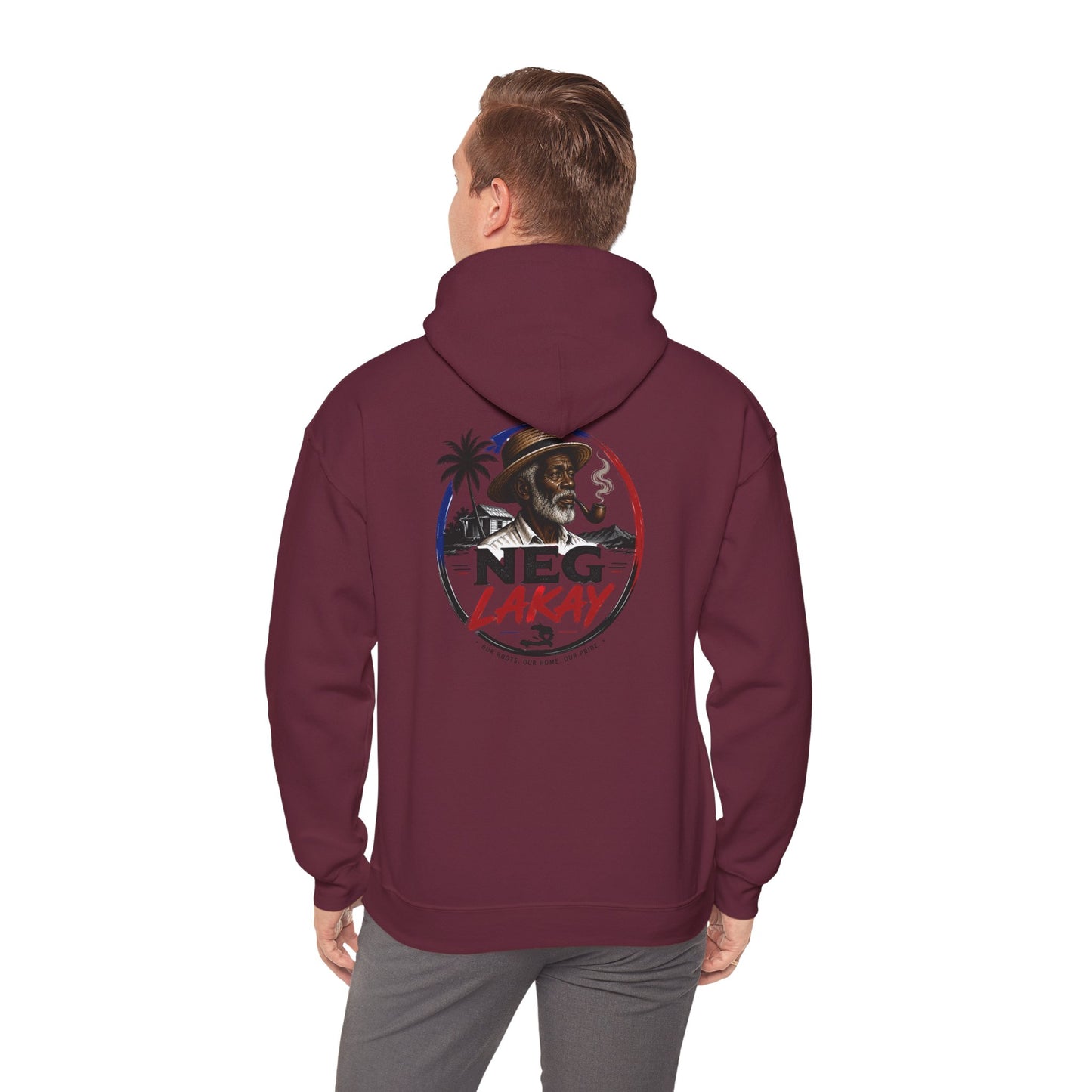 Hoodie - Make Ayiti Great Again / Neg Lakay Haitian Pride Pullover