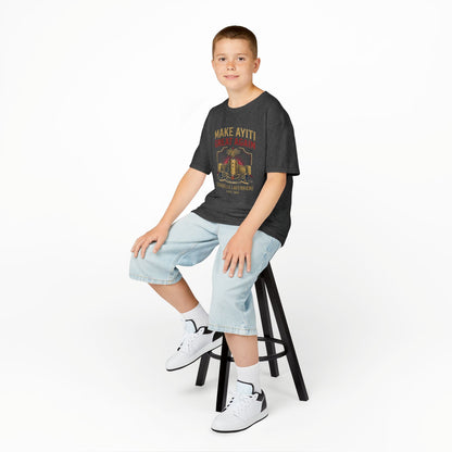 Make Ayiti Great Again kids T-Shirt | Citadelle Laferrière illustration