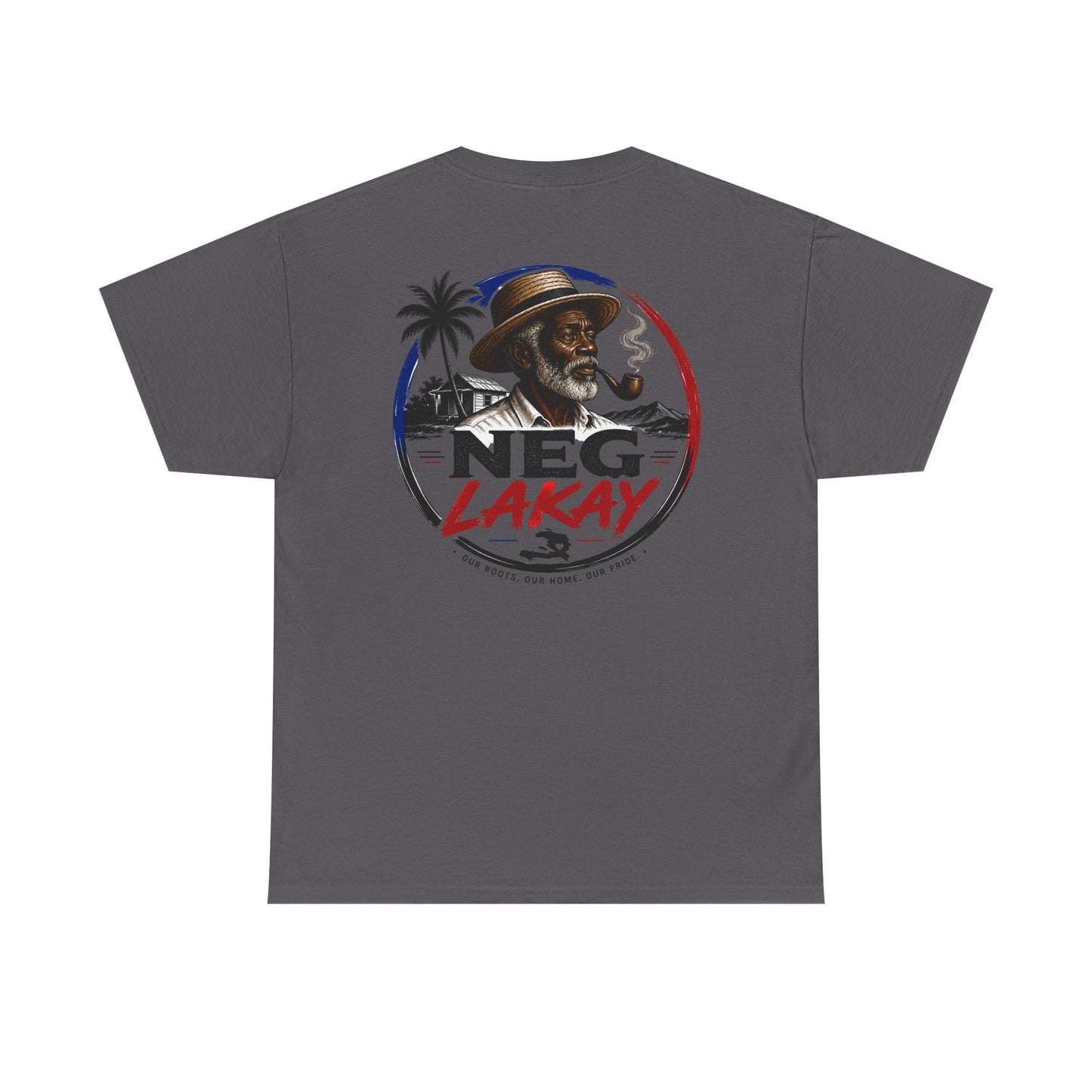 1804 Haitian Coat of Arms Tee | Neg Lakay Portrait Tee, Haitian Heritage Shirt