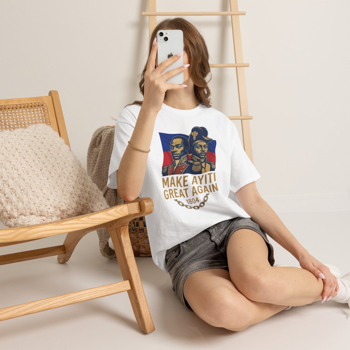 Make Ayiti Great Again T-Shirt | Haitian Revolution 1804 Flag Tee