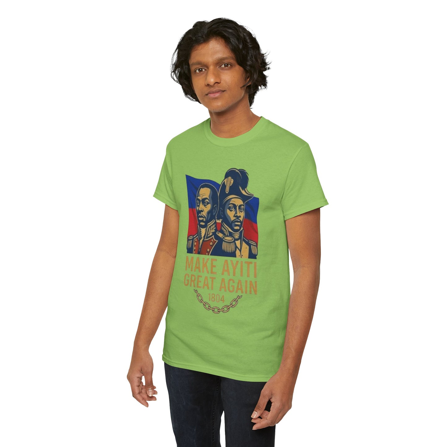 Make Ayiti Great Again T-Shirt | Haitian Revolution 1804 Flag Tee