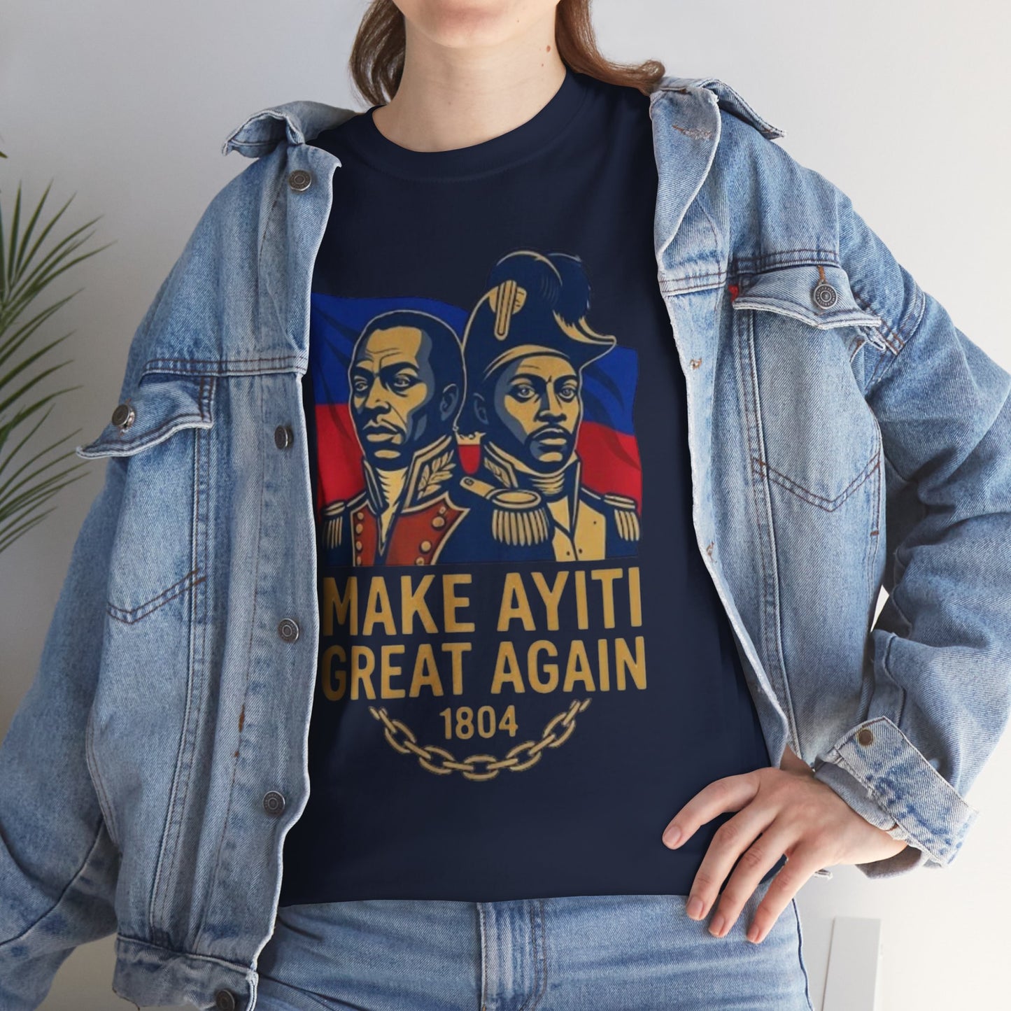 Make Ayiti Great Again T-Shirt | Haitian Revolution 1804 Flag Tee
