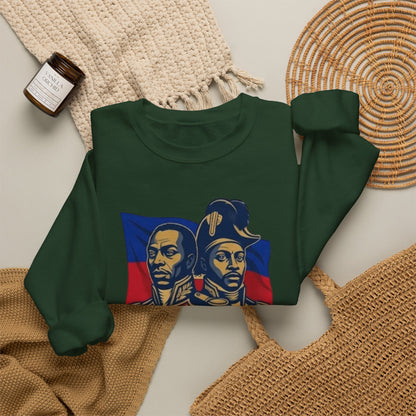 Make Ayiti Great Again sweatshirt | Haitian flag, 1804 independence design