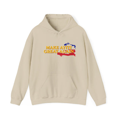 Hoodie - Make Ayiti Great Again / Neg Lakay Haitian Pride Pullover