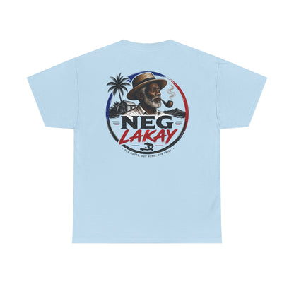 1804 Haitian Coat of Arms Tee | Neg Lakay Portrait Tee, Haitian Heritage Shirt